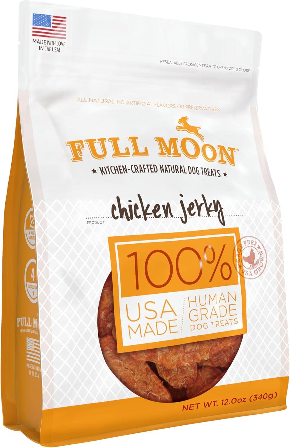 Full Moon Chicken Jerky · 12 oz